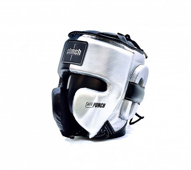 Фотографии Шлем боксерский Clinch Punch 2.0 C145 черно-серебристый