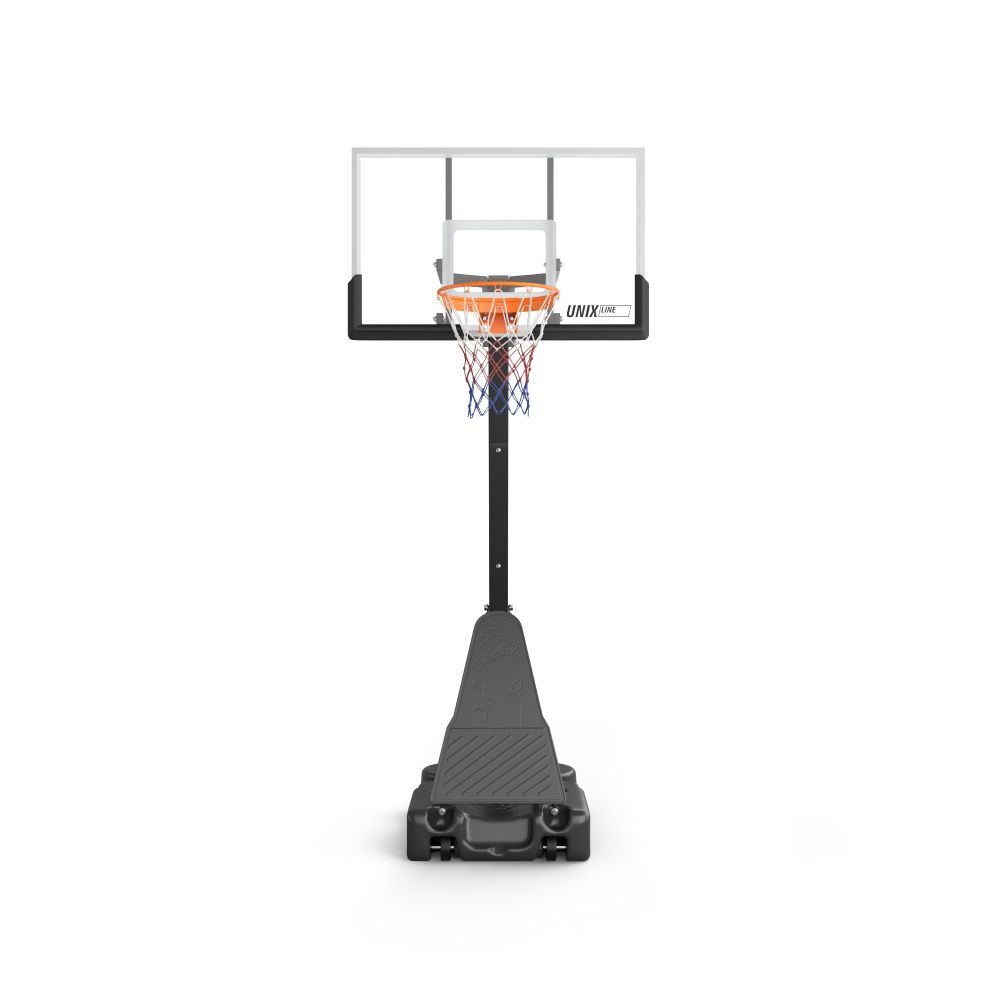 Фотографии Баскетбольная стойка UNIX Line B-Stand-PC 54"x32" (140 х 82 см) R45 H230-305 см