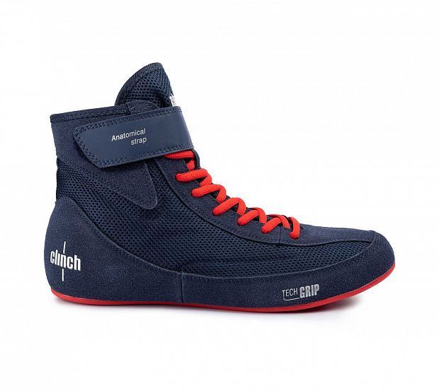 Фотографии Борцовки Clinch Grip сине-красные C420