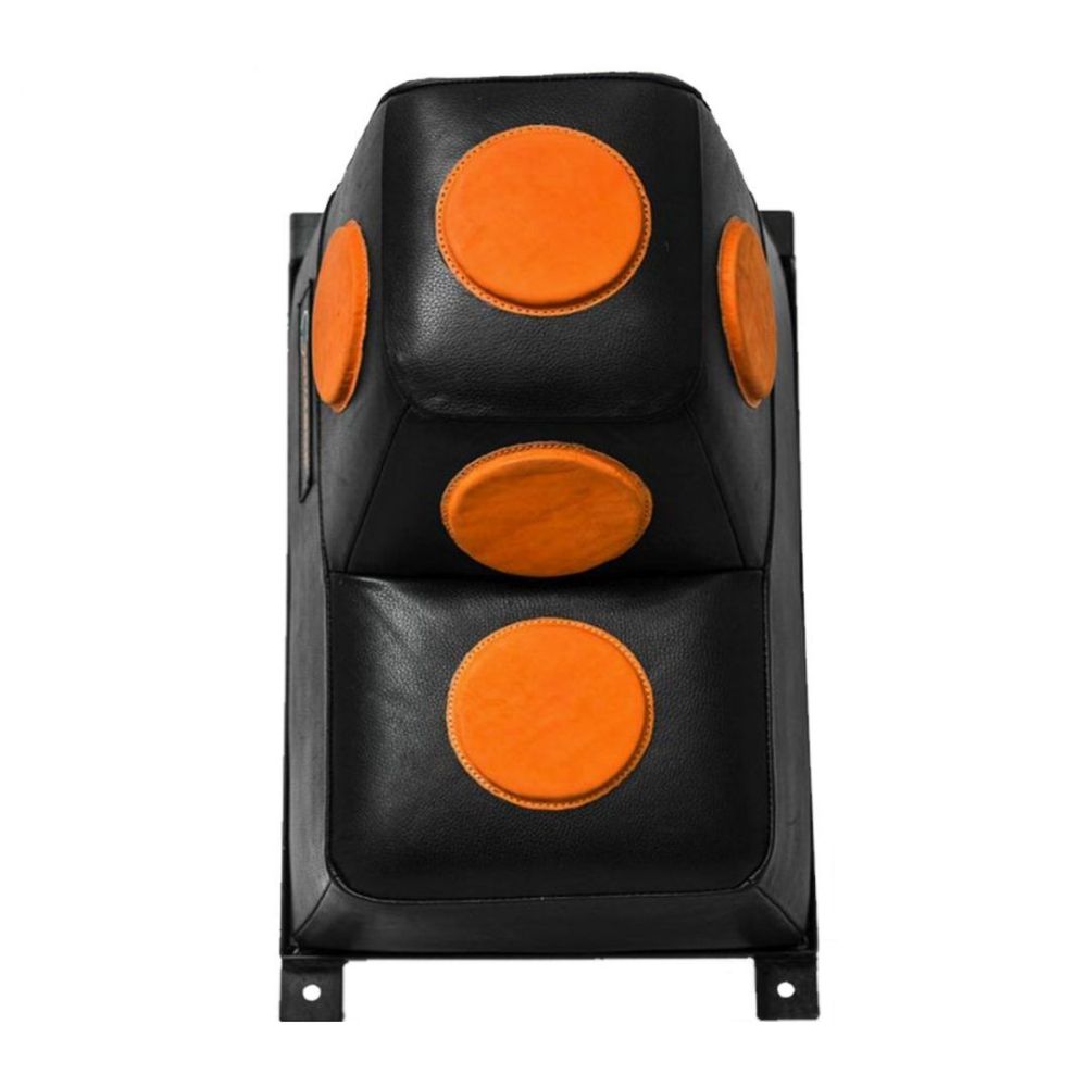 Фотографии Подушка кожаная боксерская Г-образная с мишенями Totalbox ПНКГМ 40х60х46