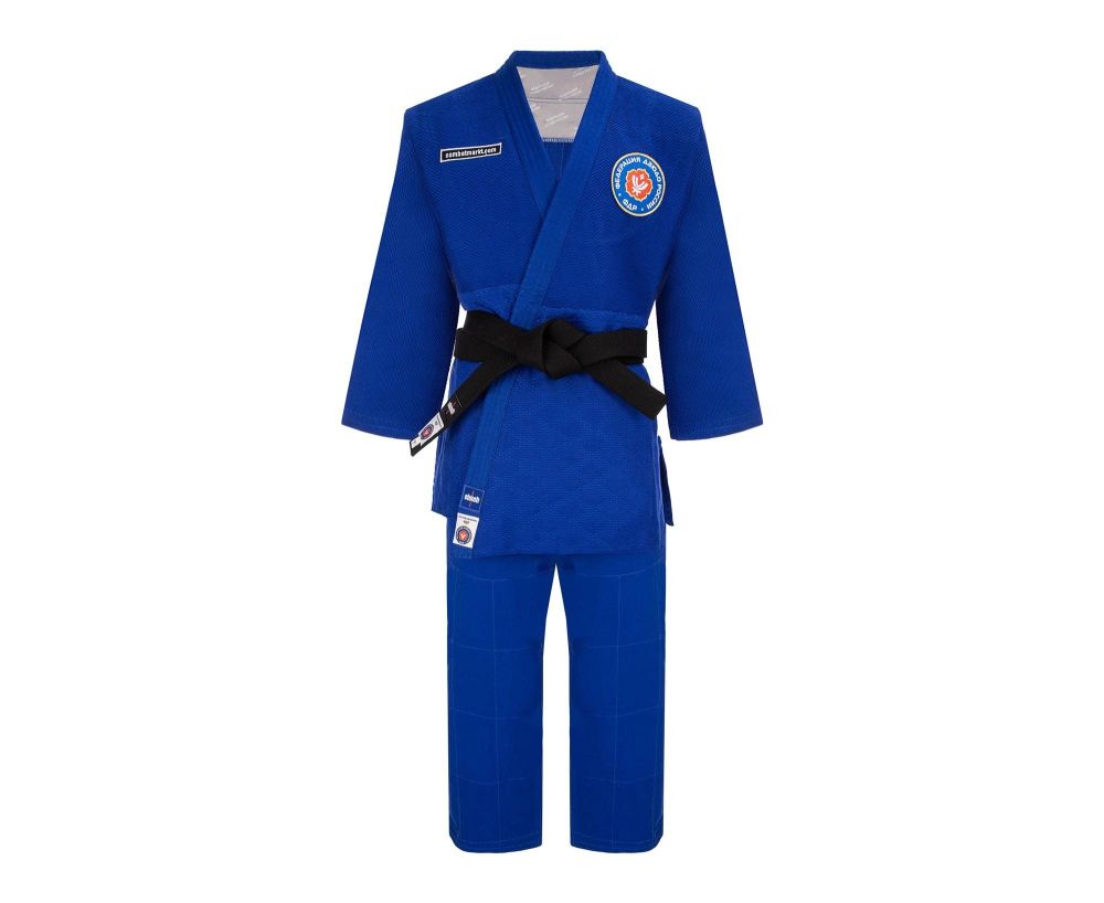 Фотографии Кимоно для дзюдо Clinch Judo Gold FDR C777 синий