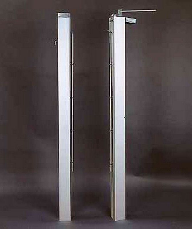 Фотографии Стойки теннисные квадратные алюминиевые Haspo 924-500