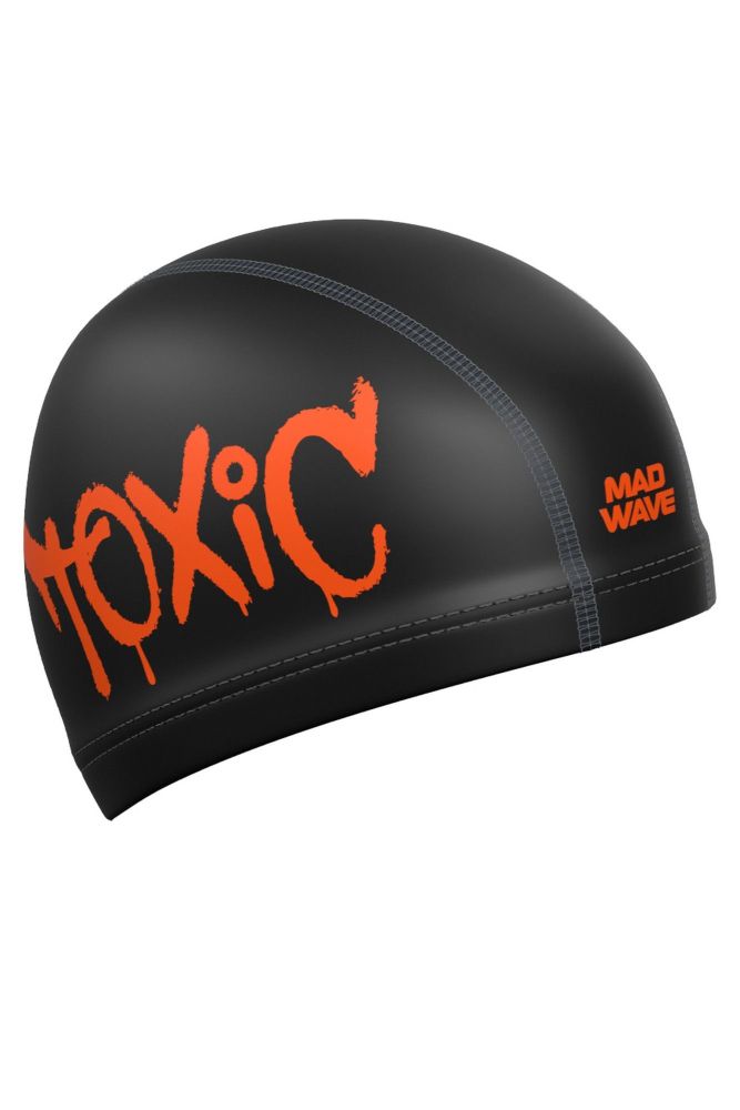 Фотографии ПУ шапочка Mad Wave Toxic M0583 02 0 01W черный