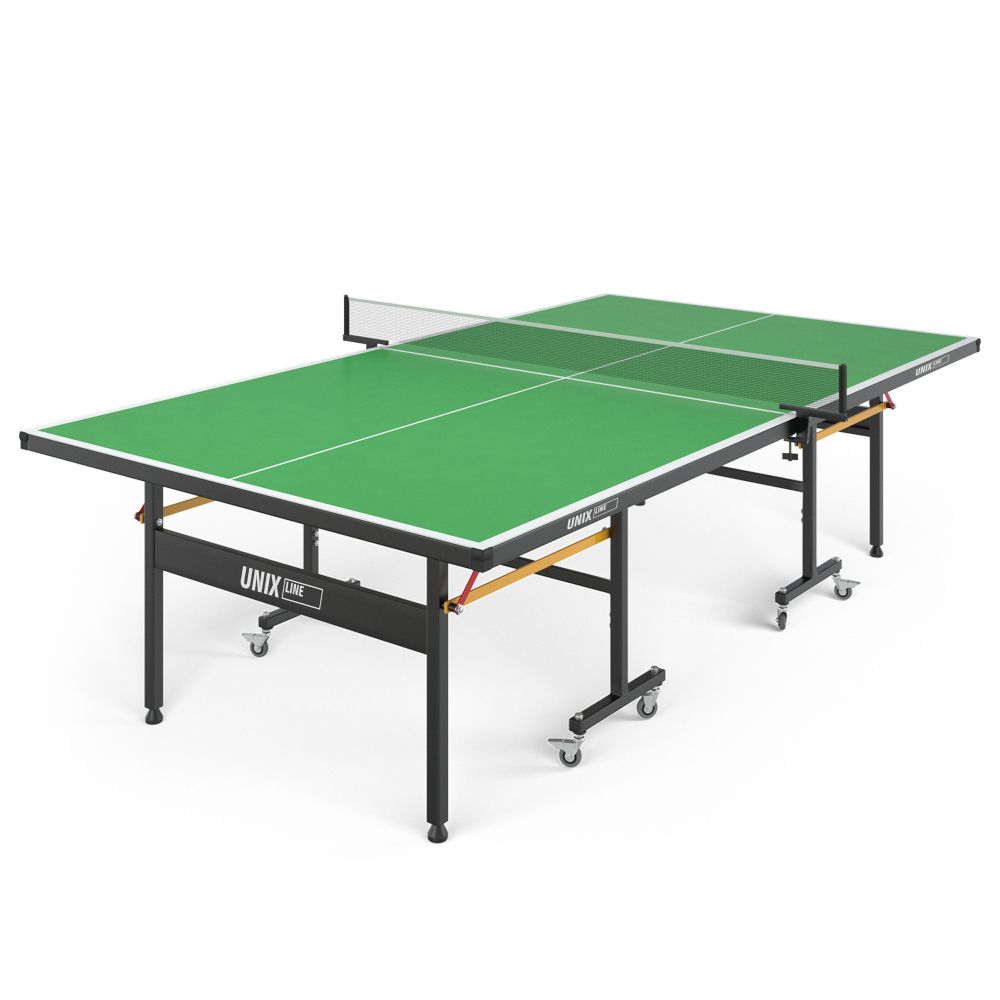 Фотографии Всепогодный теннисный стол UNIX Line для улицы outdoor 6 мм, зеленый