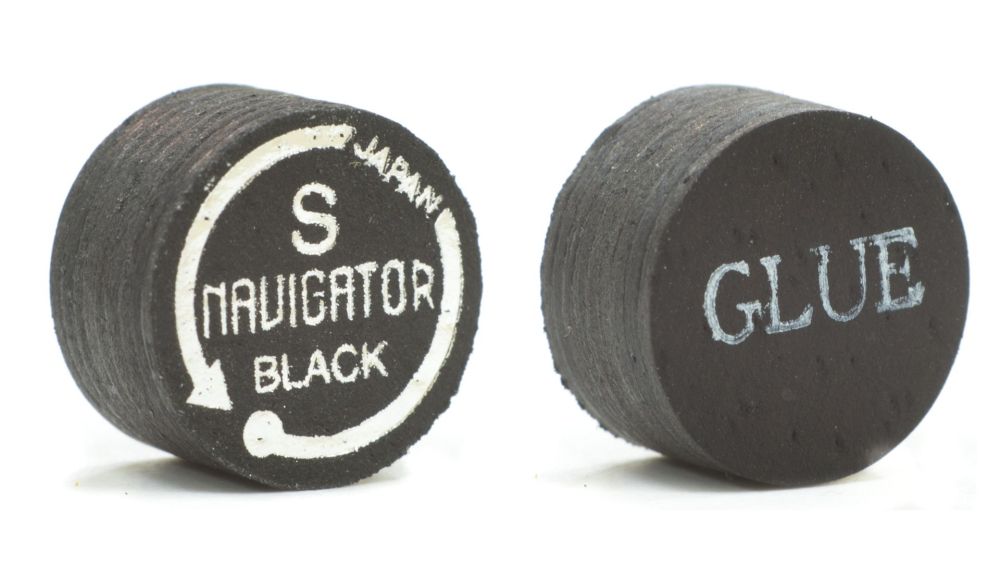 Фотографии Наклейка для кия "Navigator Black" (S) 13мм