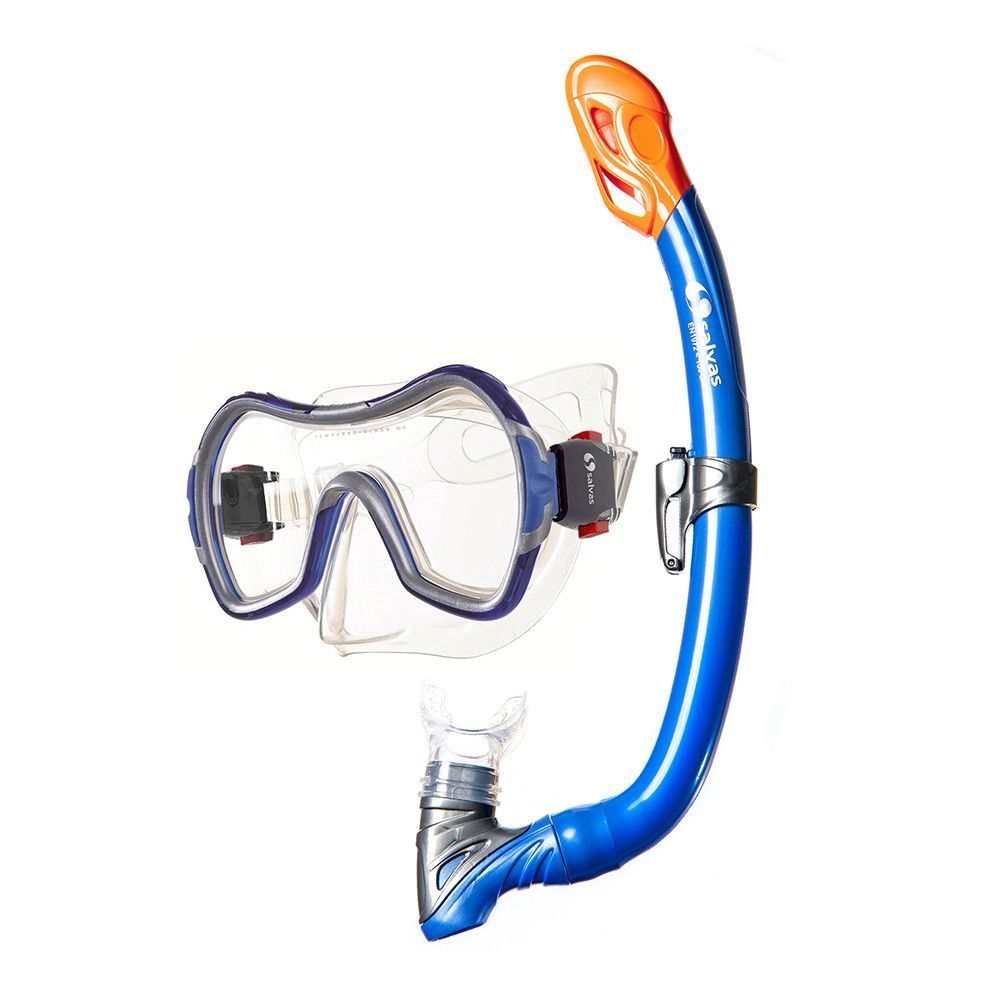 Фото Набор для плавания SALVAS Wave Set EA530S1BYSTB, размер Medium, синий