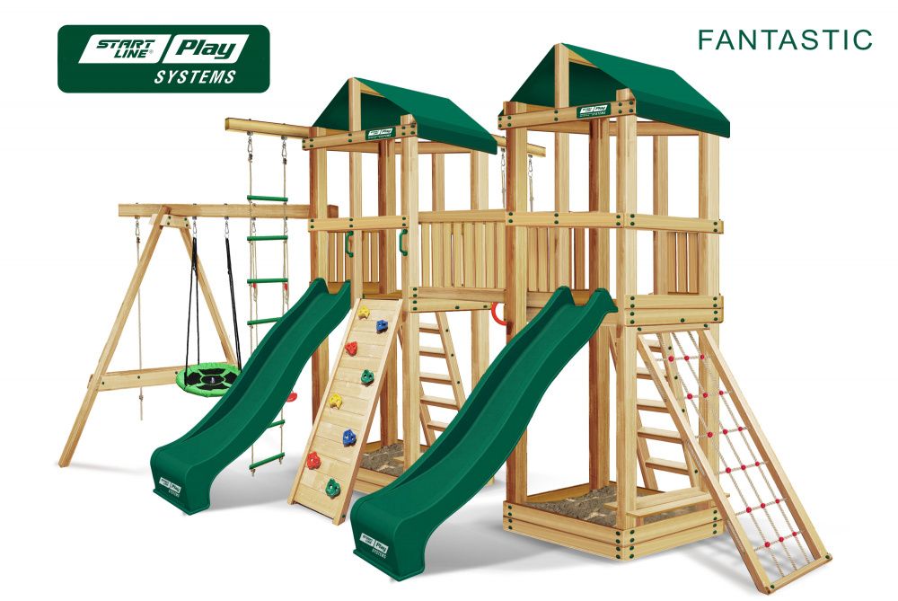 Фотографии Детский городок FANTASTIC эконом (green)