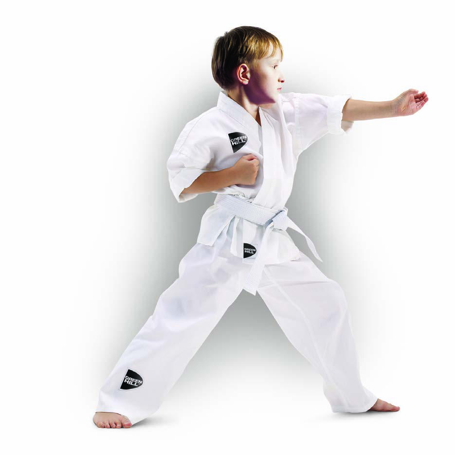 Фото Кимоно Каратэ Green Hill Junior KSJ-10054, белое