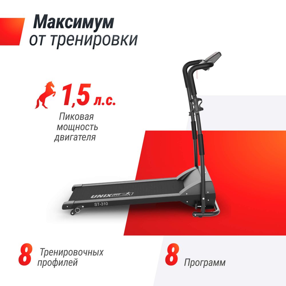 Картинки Беговая дорожка UNIX Fit ST-310