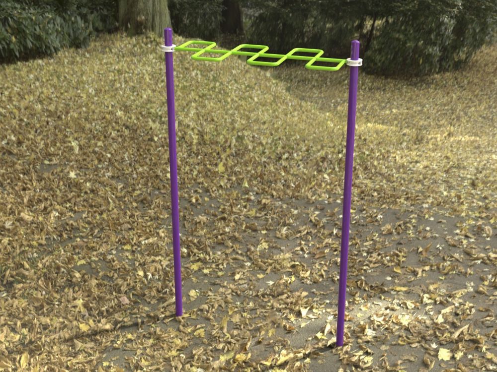 Фотографии Рукоход змейка для Воркаут Pioner A17282