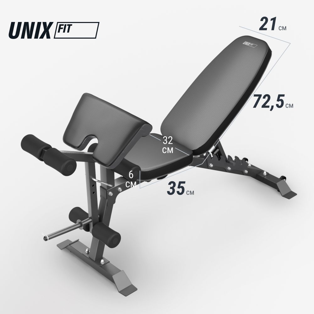 Скамья силовая универсальная UNIX Fit Bench 160
