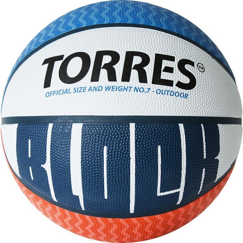 Фотографии Мяч баскетбольный Torres Block B02077 р.7
