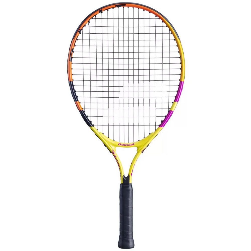Фотографии Ракетка для большого тенниса детская Babolat Nadal 21 Gr0000 140455-100 желтый-оранжевый