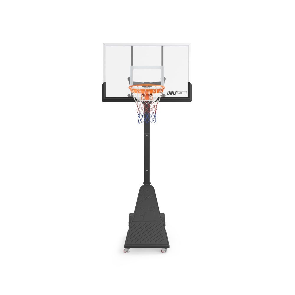 Фотографии Баскетбольная стойка UNIX Line B-Stand-PC PRO 54"x32" (140 х 82 см) R45 H230-305 см
