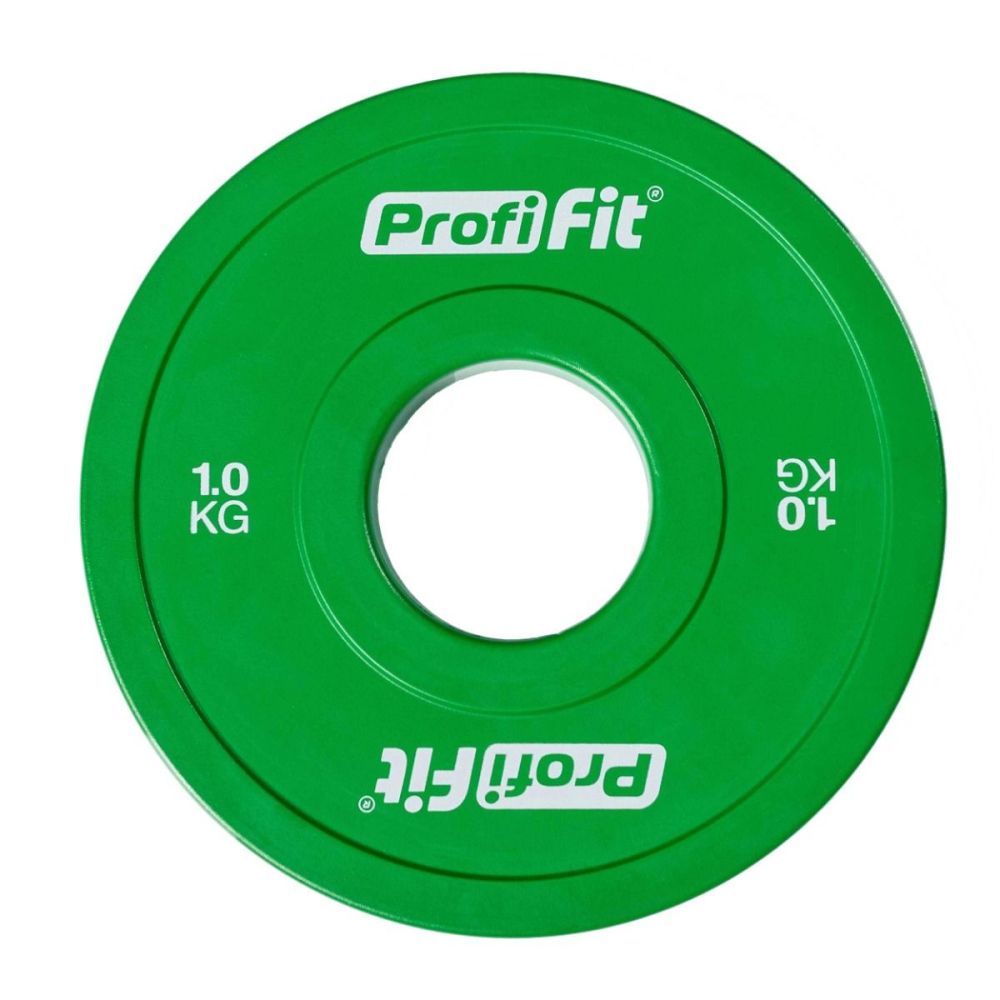 Фото Диск профессиональный обрезиненный (цветной) D51 мм PROFI-FIT 1 кг