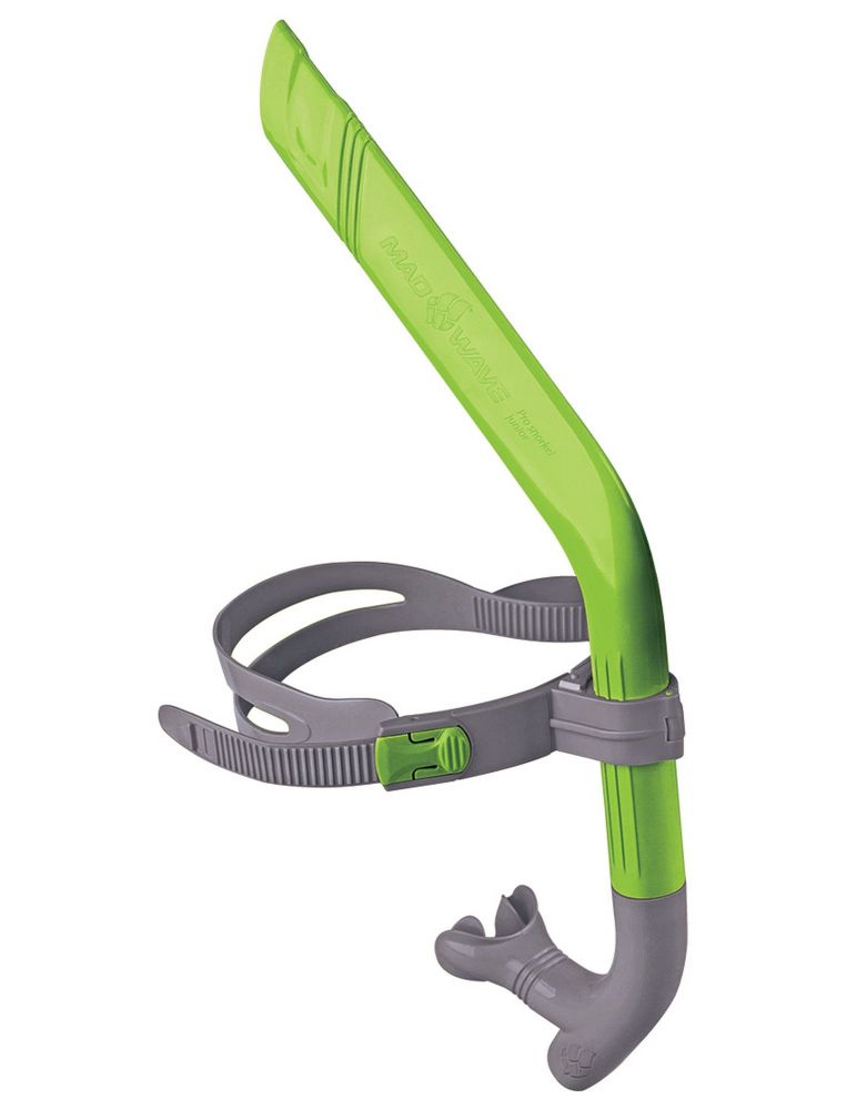 Фотографии Дыхательный тренажер Mad Wave Pro Snorkel junior M0777 02 0 10W зеленый