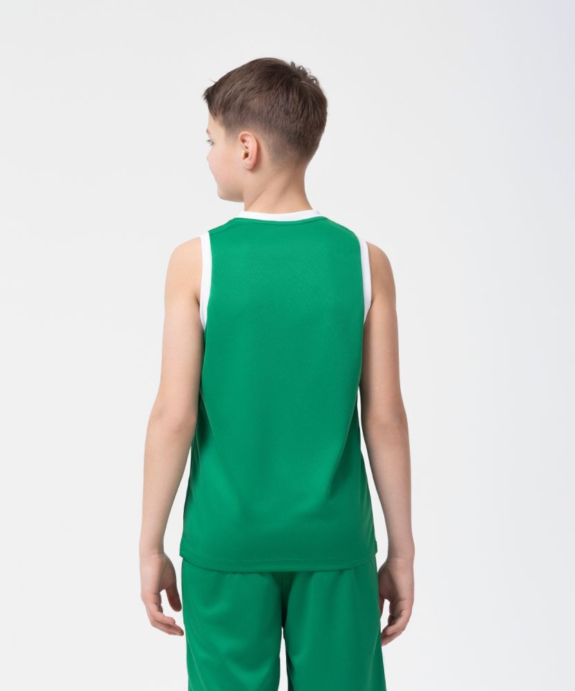 Фотографии Майка баскетбольная JOGEL CAMP Basic, зеленый, детский