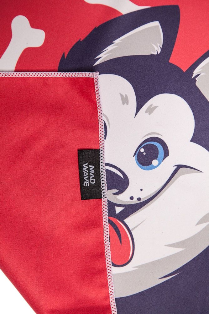 Фотографии Полотенце из микрофибры Mad Wave Microfiber Towel Husky M0761 02 1 05W красный
