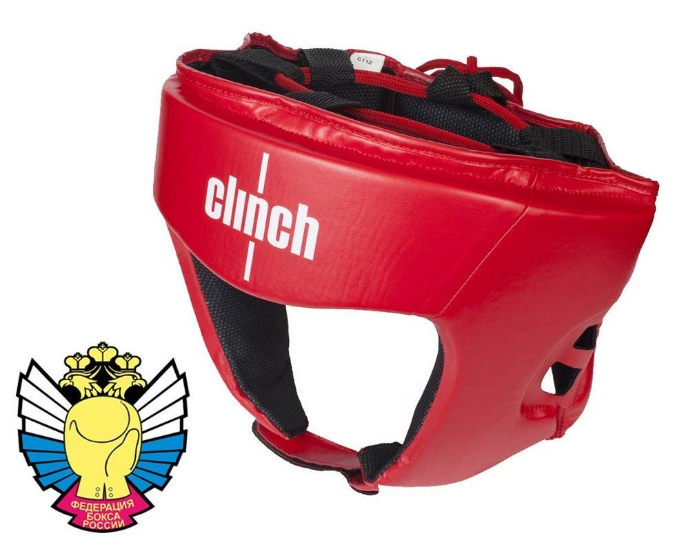 Фотографии Шлем боксерский Clinch Olimp красный C112