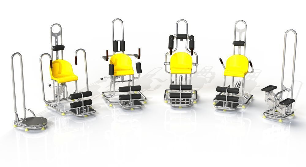 Фотографии Акватренажер гидравлический "Для косых мышц живота"