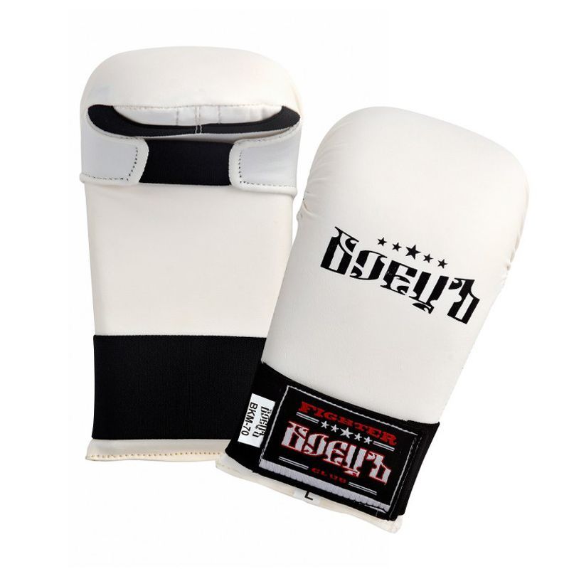 Фотографии Накладки для каратэ Боецъ BKM-70 Белые