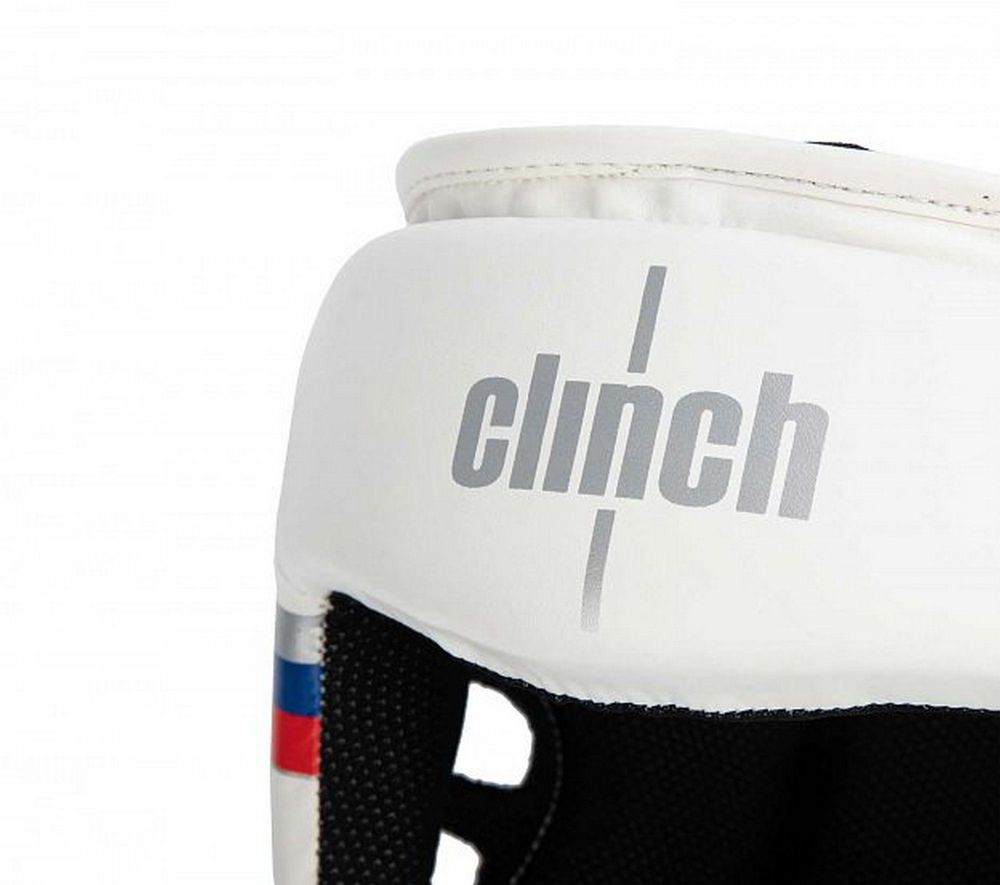 Фотографии Шлем боксерский Clinch Olimp C112 белый