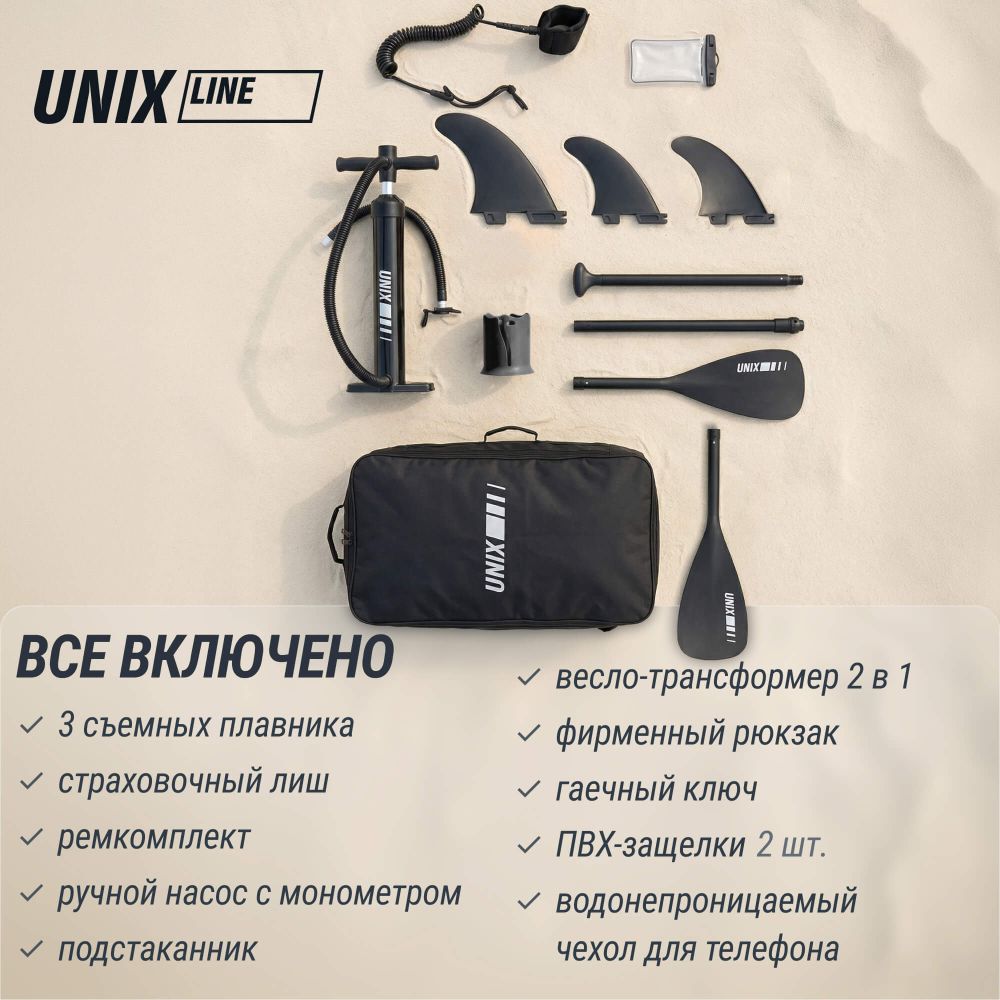 Фотографии SUP-борд UNIX Line Летнее время / Summertime (360 см)
