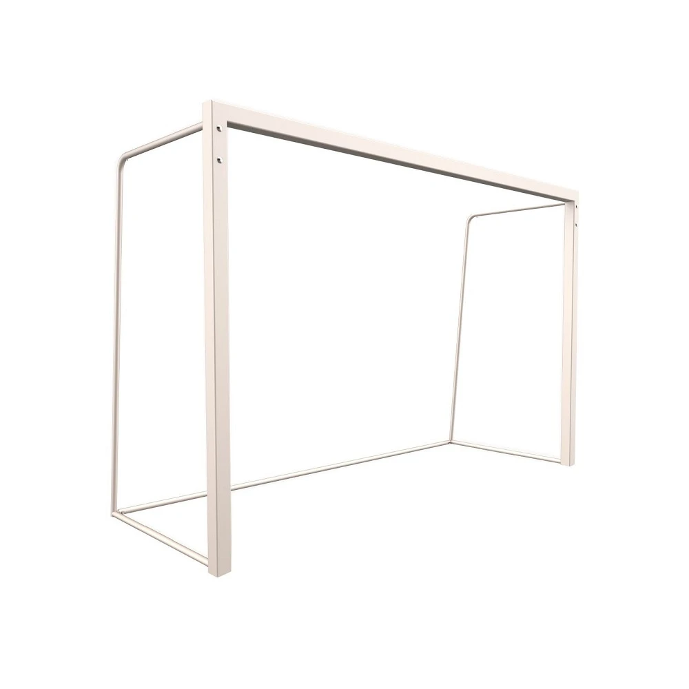 Фото Ворота мини-футбольные, 3х2 м белые, профиль 80х80 мм, без разметки Pioner A2469832