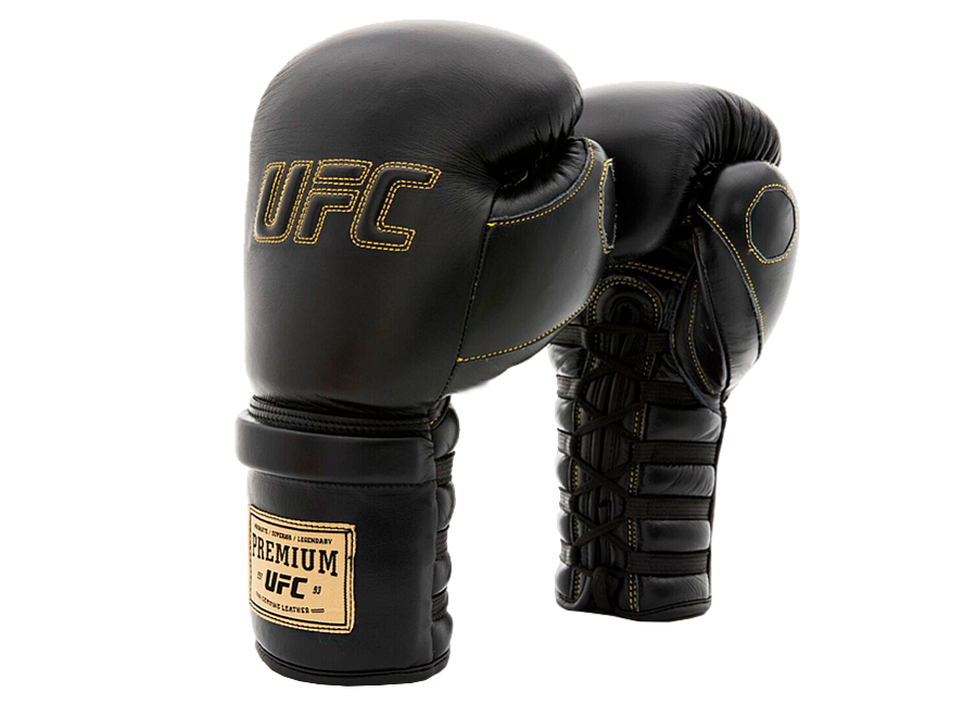 Фото UFC Премиальные тренировочные перчатки на шнуровке