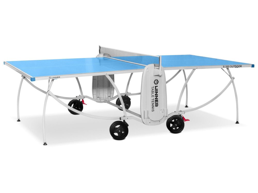 Фотографии Теннисный стол всепогодный Winner S-350 Outdoor 274х152,5х76 см, с сеткой 51.350.00.0