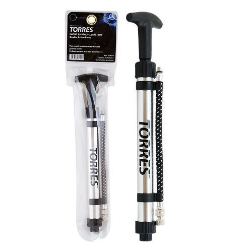 Фото Насос двойного действия TORRES SS5019, длина 20см., серебряный