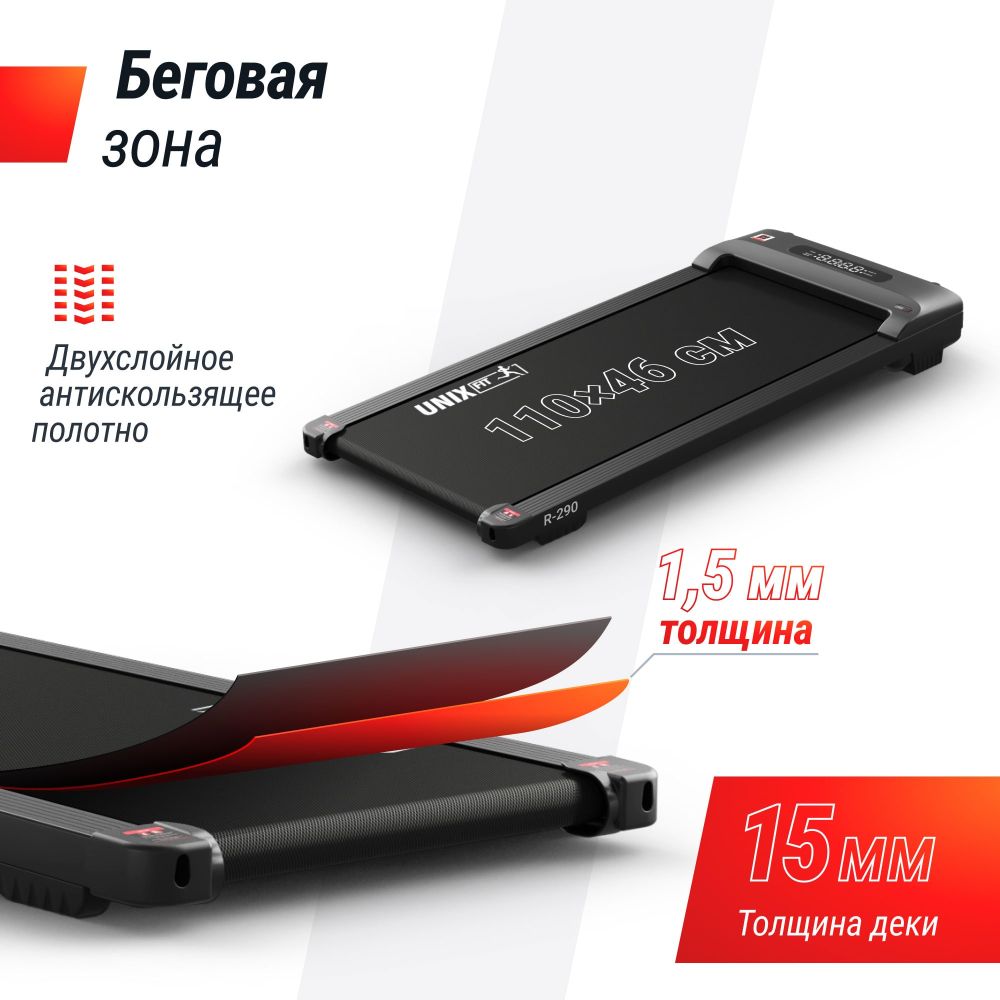 Картинки Беговая дорожка UNIX Fit R-290