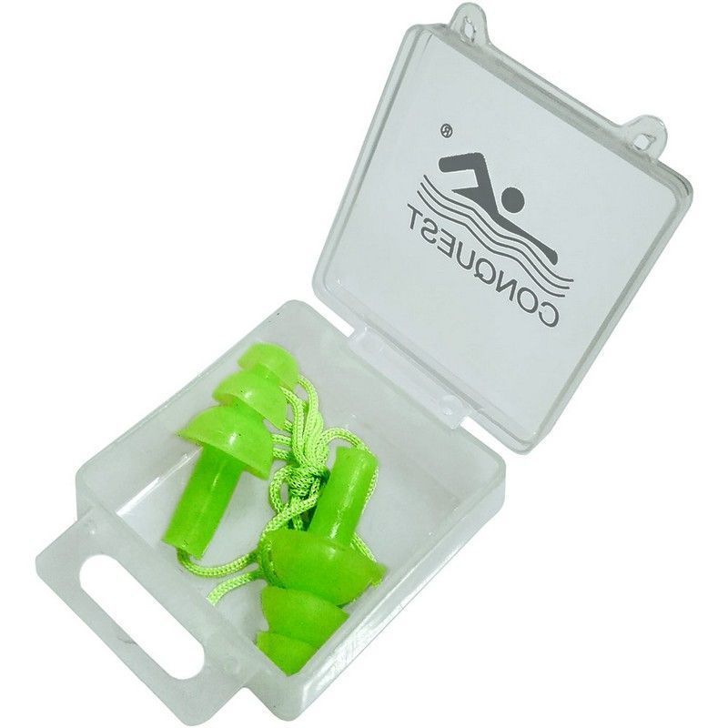 Фото Беруши Sportex силиконовые на шнурке C33556-3 салатовые