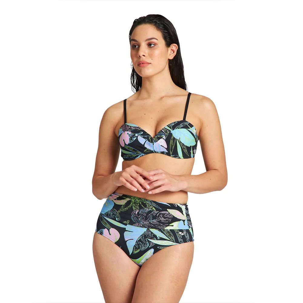 Фото Купальник ARENA Cecilia Two Pieces, 004152 550 40, размер 40, российский размер 46, полиамид, эластан, мультиколор