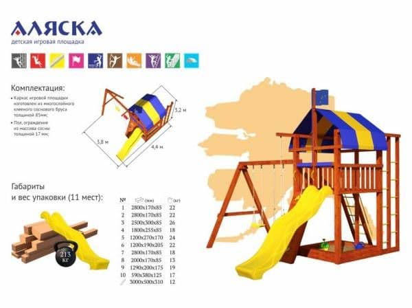 Фотографии Детская игровая площадка Самсон Аляска
