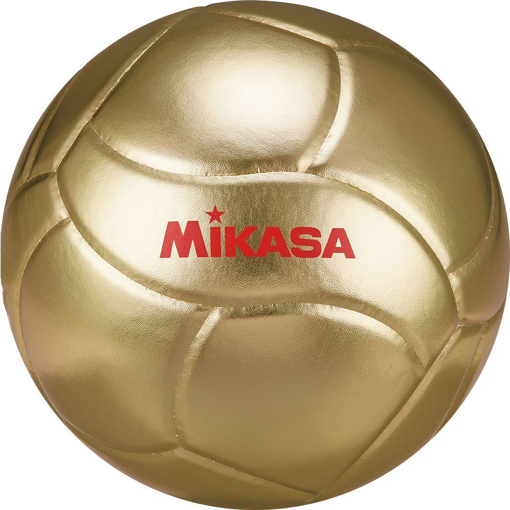 Фото Мяч волейбольный для автографов MIKASA VG018W р. 5, золотой