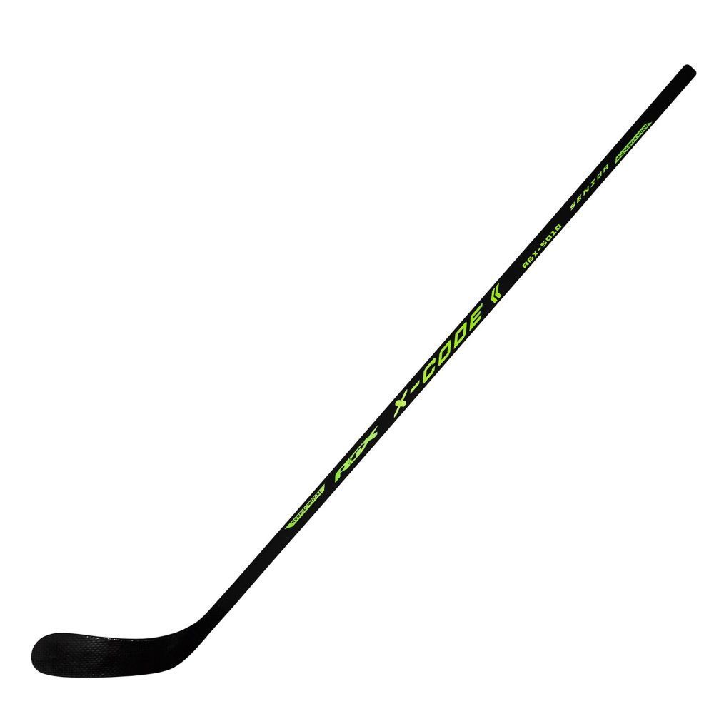 Фото Клюшка для х/ш RGX RGX-5010 X-CODE SENIOR R Black\Green (продажа по 10шт)