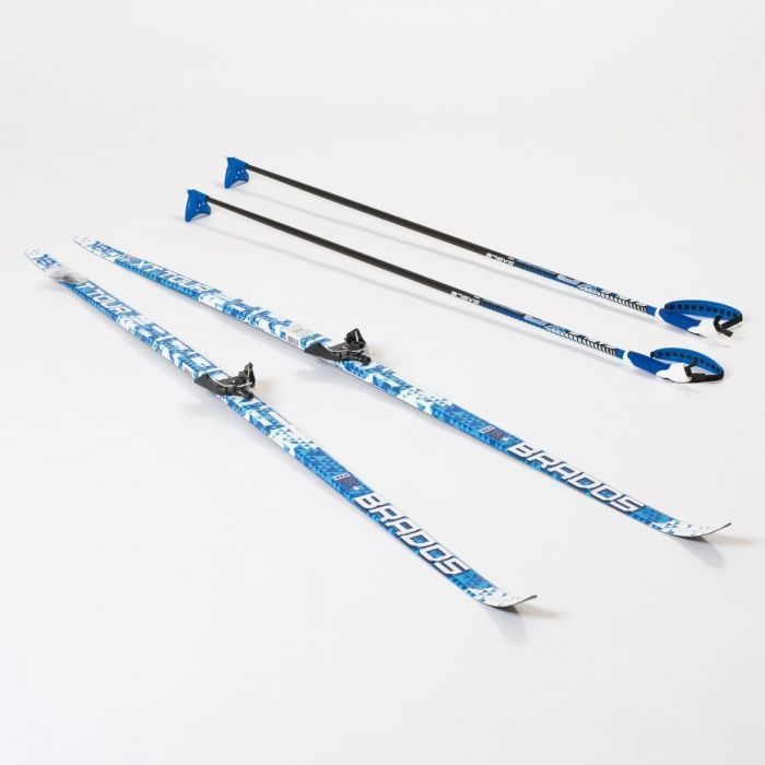 Фото Лыжи Комплект 75 мм STC WAX XT TOUR Blue