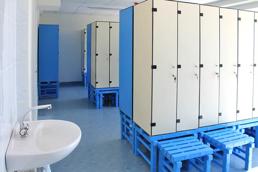 Фотографии Шкаф 2–1 + скамья–подставка ПВХ