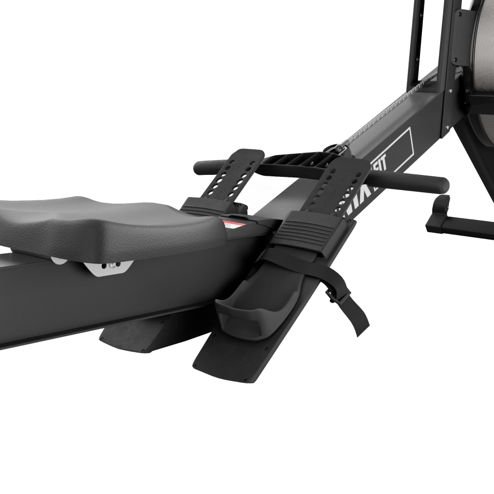 Гребной тренажер UNIX Fit  аэродинамическая нагрузка / Air Rower-X черный