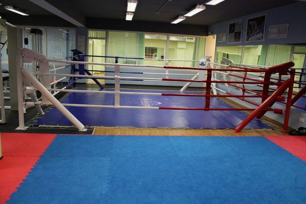 Фотографии Ринг боксёрский на упорах 7х7 м, боевая зона 6х6 м, монтажная площадка 7х7 м  Pioner A12557