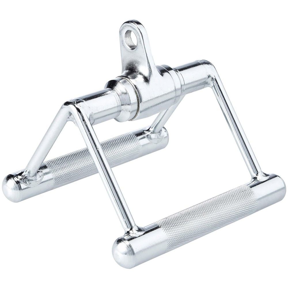 Фото Блочная ручка Двойная к животу, для тяги узким параллельным хватом Sportex E42091