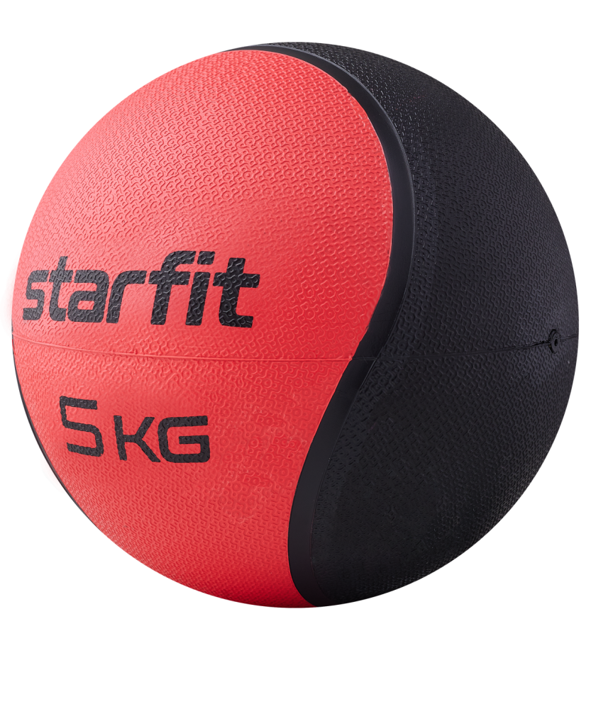 Фотографии Медбол высокой плотности GB-702, 5 кг, красный