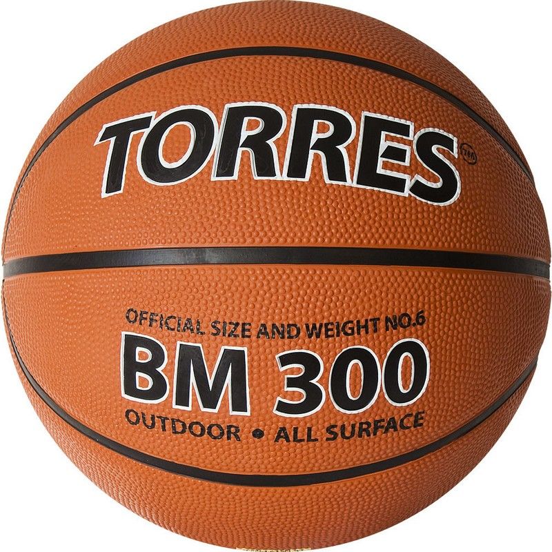 Фотографии Мяч баскетбольный Torres BM300 B02016 р.6