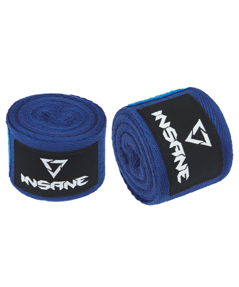 Фотографии Бинт боксерский CRUSHER, хлопок, синий, 3,5 м