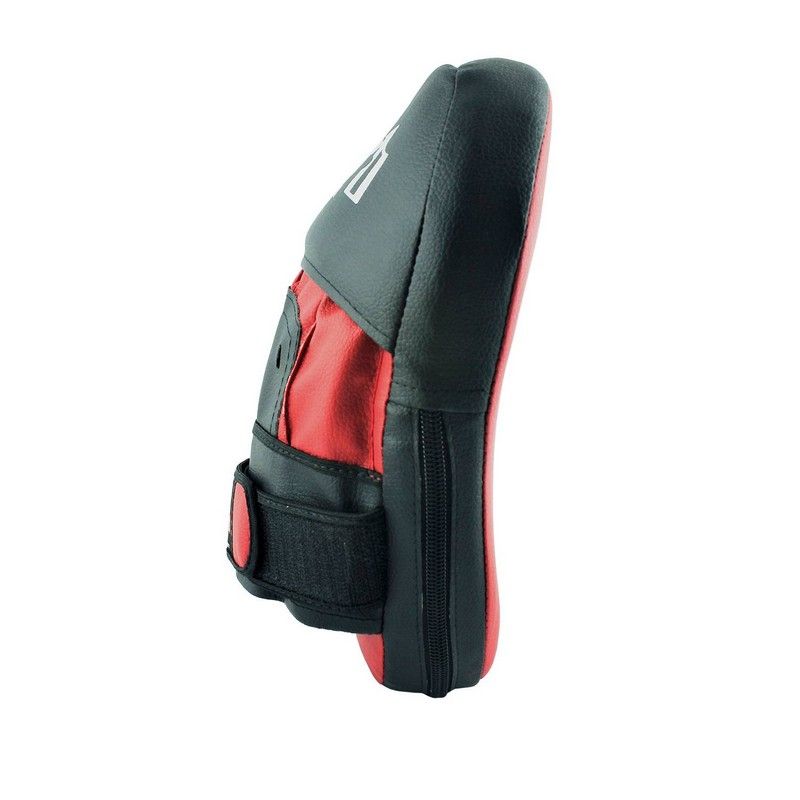 Фотографии Лапы боксерские гнутые Боецъ 110 красно-черные