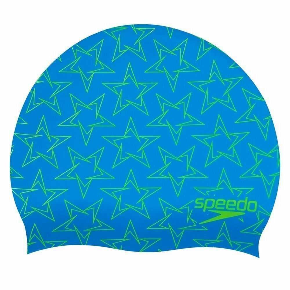 Фото Шапочка для плавания детская Speedo BoomStar Jr 8-08386F302 голубо-зеленый