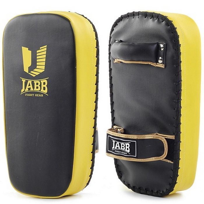 Фото Макивара Jabb (иск.кожа) JE-2235 черный/желтый