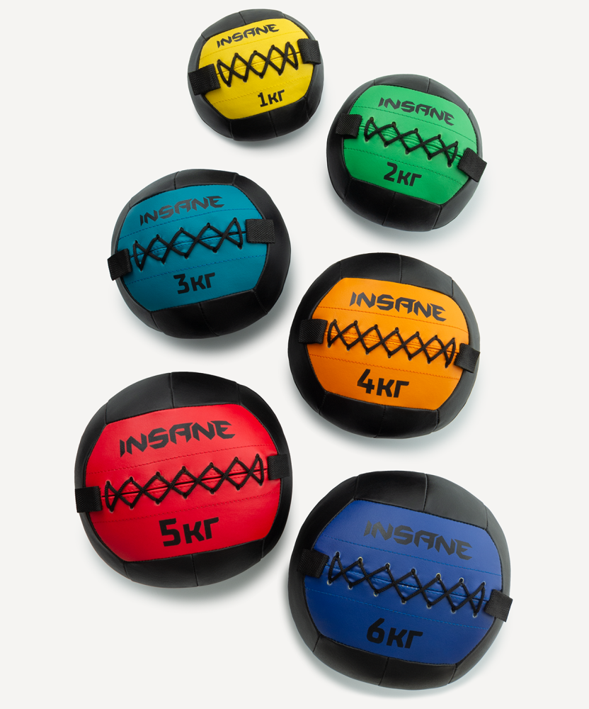 Фотографии Медбол IN24-WB100, 4 кг, оранжевый