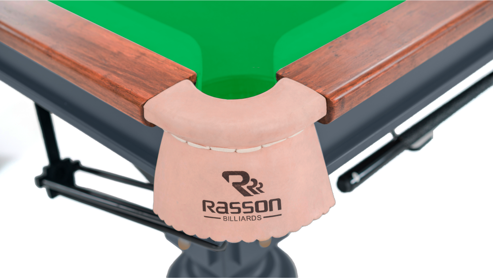 Фотографии Стол / снукер "Rasson Strong II" 12 ф (серый, плита 45 мм в комплекте) с системой подогрева плит